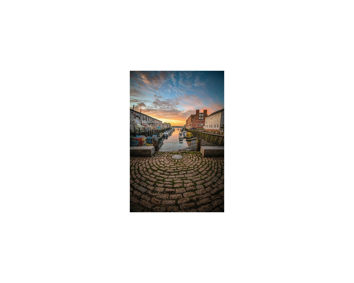 Custom House Wharf Sunrise, August 12 2022