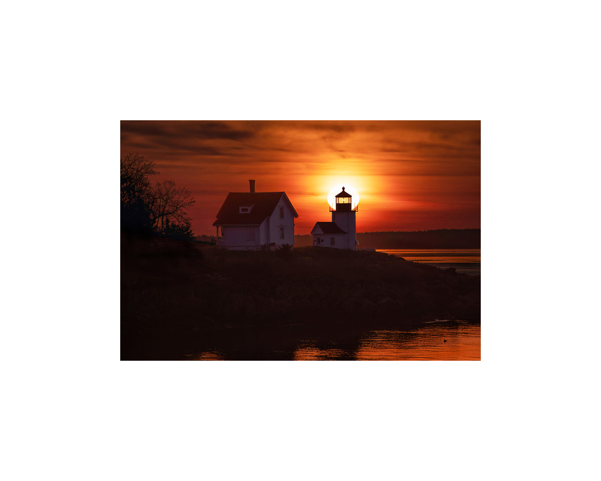 Curtis Island Light Sunrise, April 29 2023