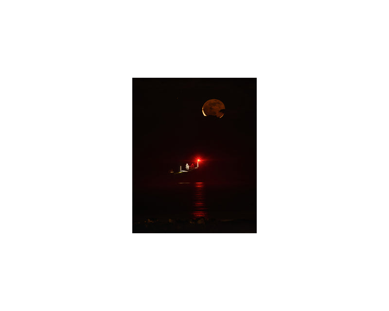 Nubble Crescent Moon, August 14 2023