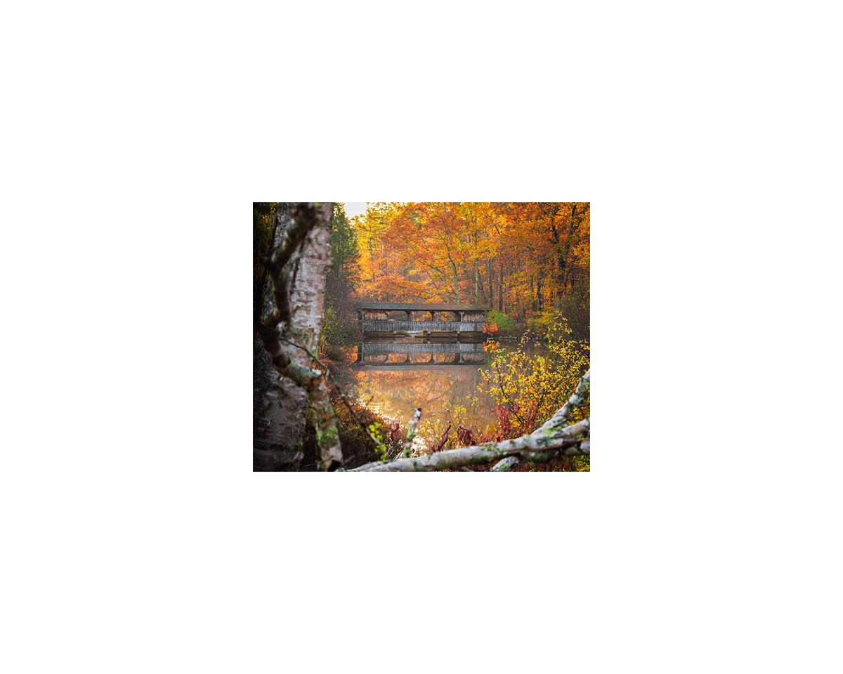 Kennebunk Covered Bridge, October 23 2025