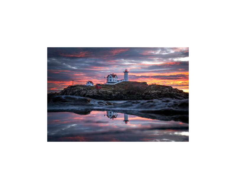 Nubble Reflection, October 25 2025
