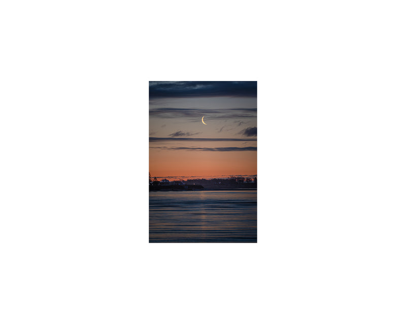 Biddeford Crescent Moon, April 8 2021