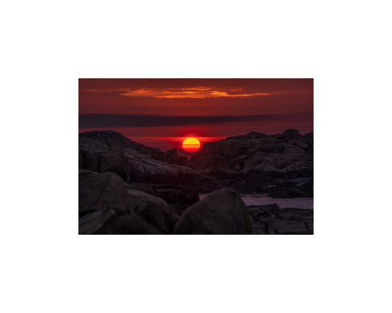 Rocky Coast Sunrise, July 13 2021