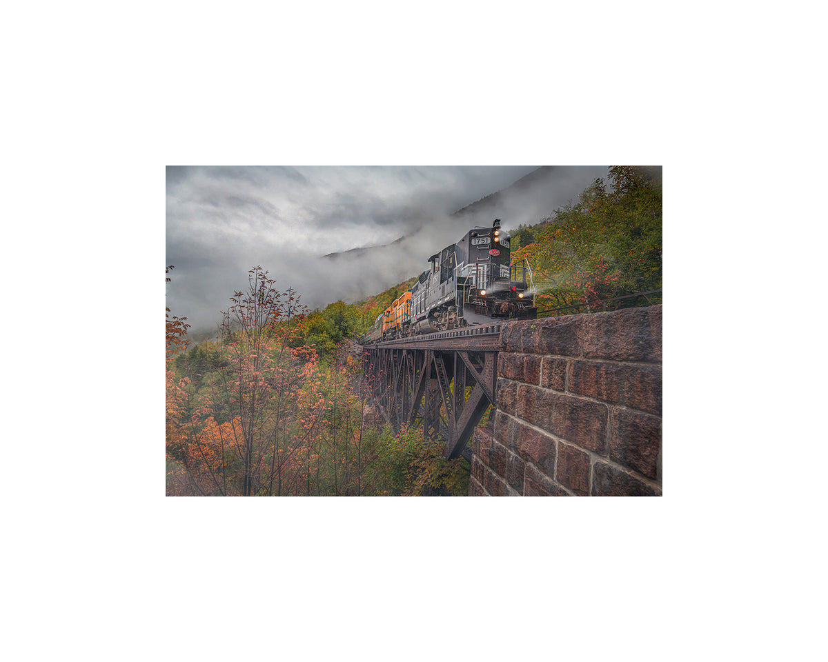 Crawford Notch Foliage Train, October 3 2021