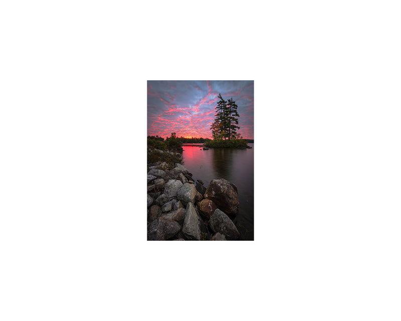 Moose Pond Sunrise, October 6 2021