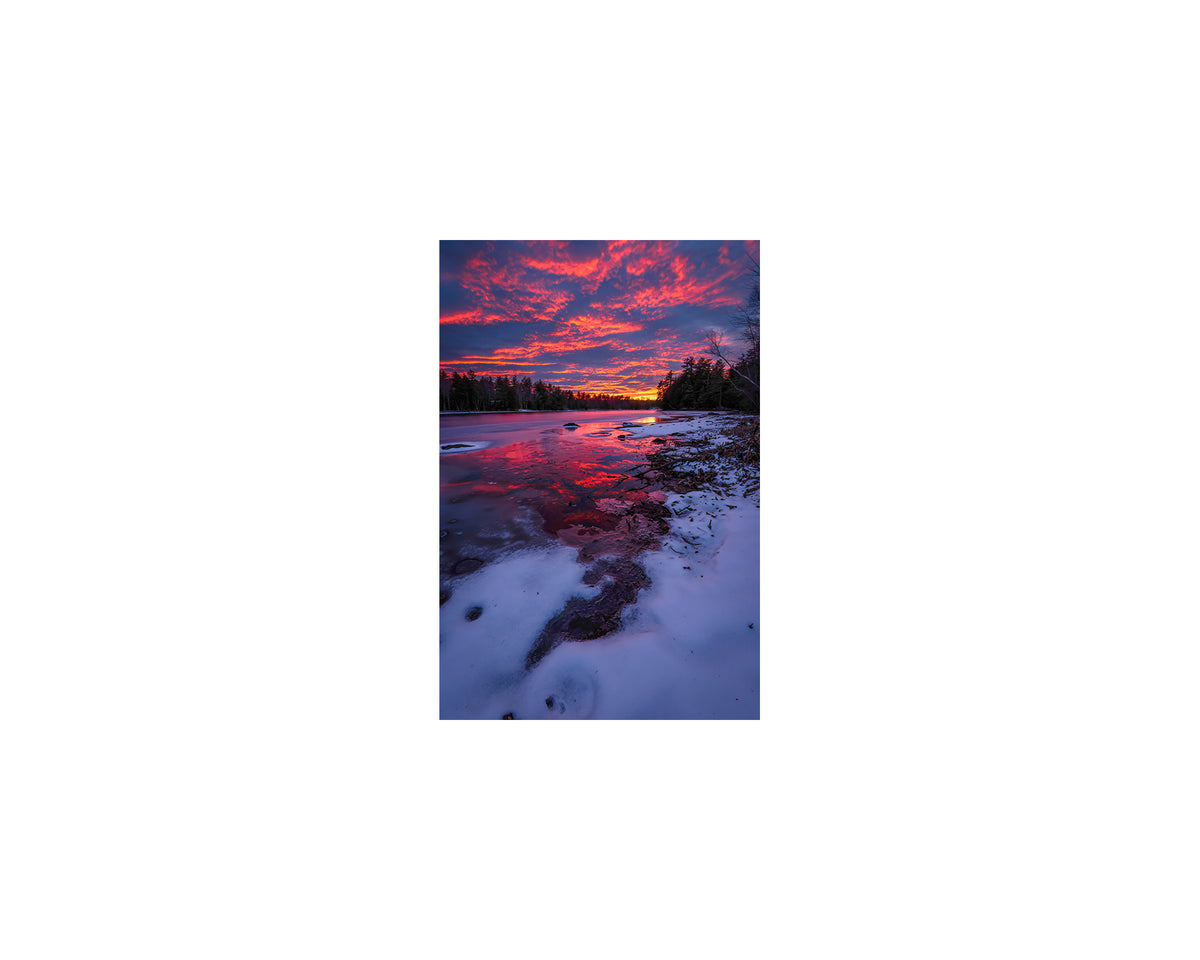 Lake Arrowhead Sunset, January 15 2023