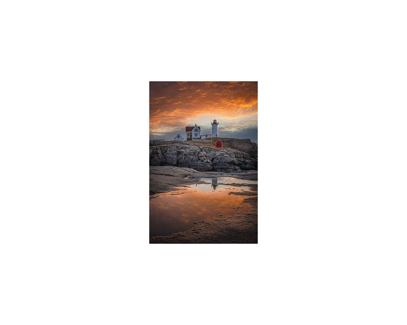 Nubble Sunrise, January 18 2021